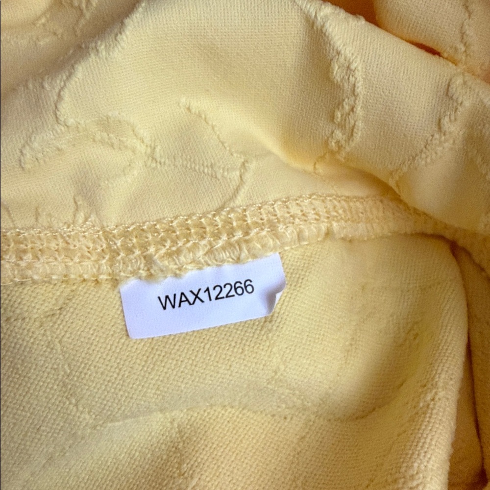 Sunny Yellow Women's Leggings. CAJA # 4 - Picture 10 of 10